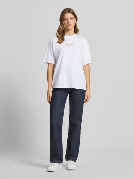 JJXX t-shirt van katoen model 'LATTE' Wit - 1