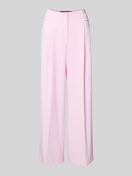 Wide Fit Stoffhose mit Bügelfalten Shop The Look MANNEQUINE