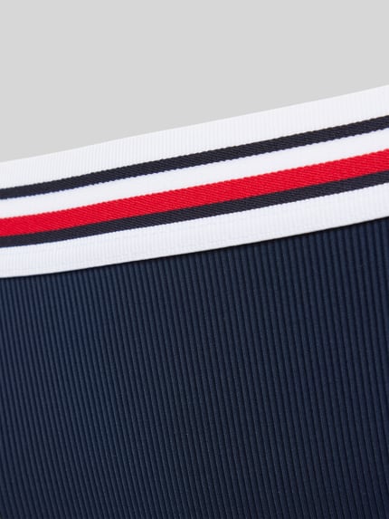 Tommy Hilfiger Figi bikini z taśmą z logo Granatowy 2
