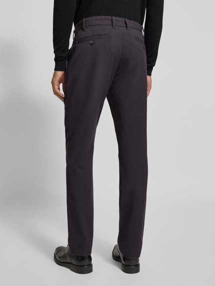 MCNEAL Spodnie materiałowe o kroju slim fit z kieszenią z tyłu Średnioszary 5