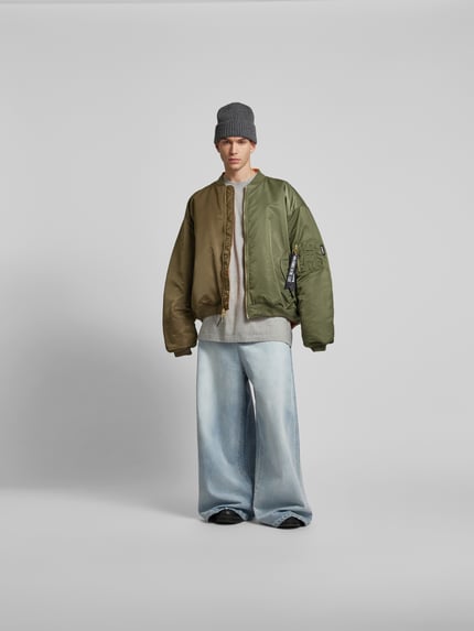 VETEMENTS Jeansy z 5 kieszeniami Jeansowy niebieski 1