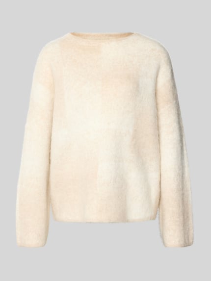 Loose fit gebreide pullover met wol Model 'Teonie' Shop The Look MANNEQUINE