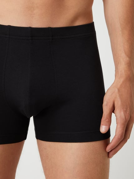 SCHIESSER Trunks mit Stretch-Anteil im 3er-Pack Black 2