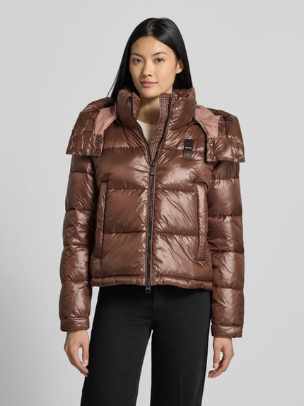 Blauer USA Regular Fit Jacke mit Sorona-Füllung Modell 'GLORIA' Dunkelbraun 4