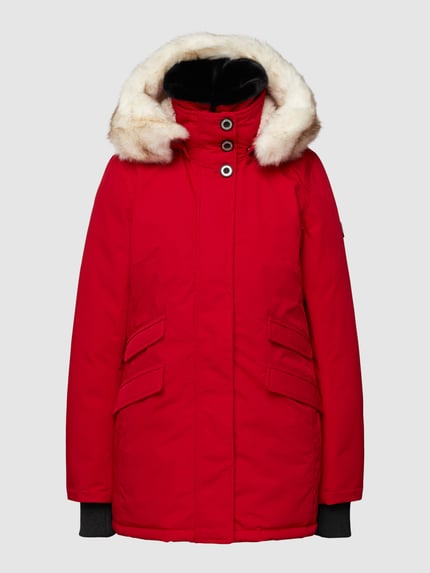 Wellensteyn Regular Fit Funktionsjacke mit Kunstfellbesatz Modell 'ENTERPRISE' Rot 2