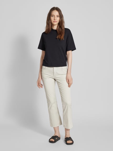 ANGELS Spodnie o skróconym kroju regular fit model ‘Leni’ Gliniany 1