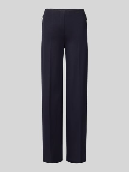 Stoffen broek met elastische band Shop The Look MANNEQUINE