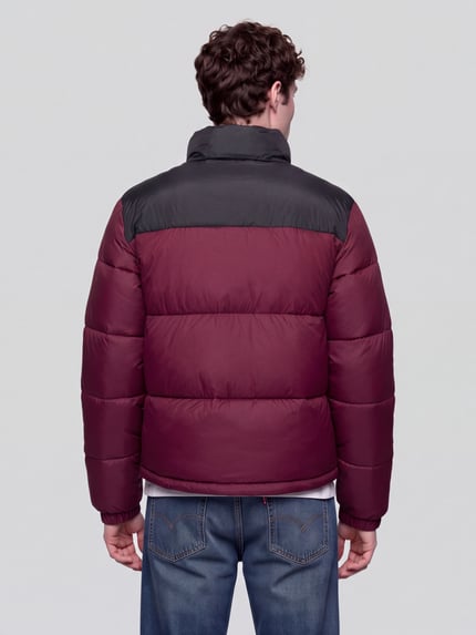 ONLY & SONS Regular Fit Steppjacke mit hohem Stehkragen Modell 'ONSMAVERICK' Dunkelgruen 5