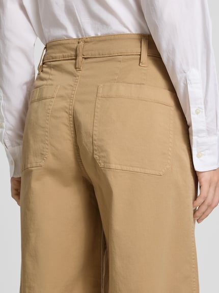 Lauren Ralph Lauren Spodnie materiałowe z wpuszczanymi kieszeniami model ‘YURSHANE’ Beżowy 3