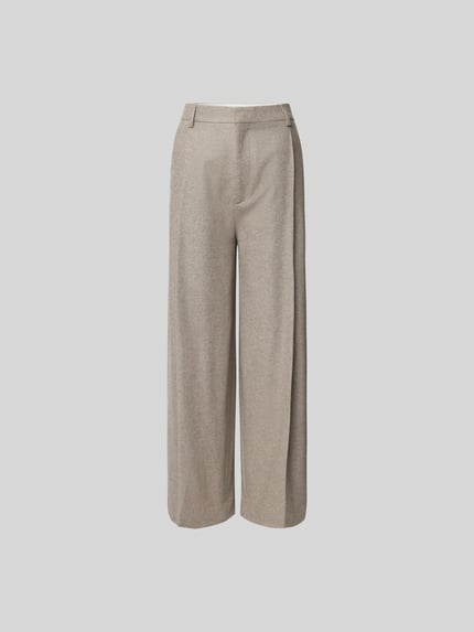 Filippa K Stoffen broek met achterzakken Lichtgrijs - 2