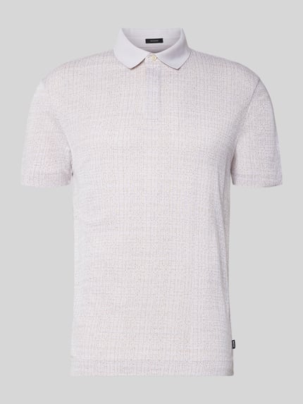 BOSS Slim Fit Poloshirt aus reiner Baumwolle Modell 'H-Pack 181' Offwhite 2