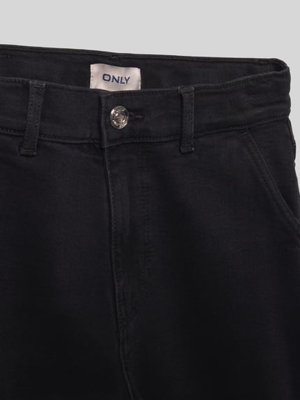 ONLY Loose fit jeans van katoenmix model 'GIA' Zwart - 2