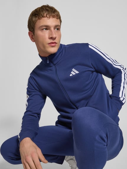 adidas Sportswear Dres ze szczegółami z logo Ciemnoniebieski 3