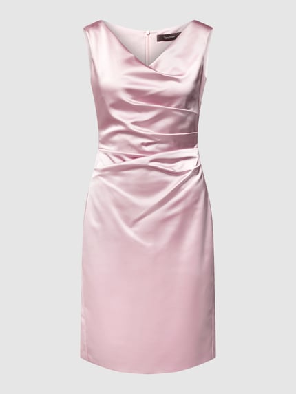 Vera Mont Cocktailkleid mit Wasserfall-Ausschnitt Rose 2