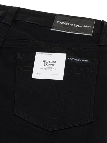 Calvin Klein Jeans Skinny Fit Jeans mit Stretch-Anteil Black 6