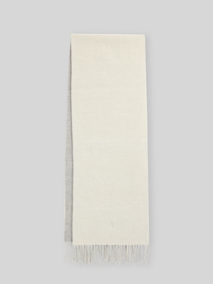 Polo Ralph Lauren Schal mit Fransenabschluss Offwhite 3