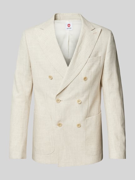 Regular Fit Sakko mit Leinen-Anteil Modell 'PHINIX' Shop The Look MANNEQUINE