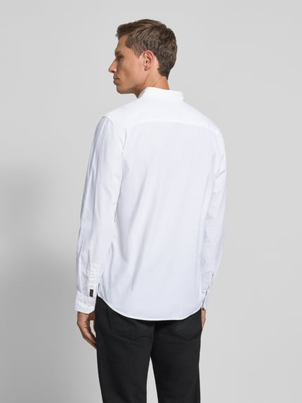 PME Legend Regular Fit Freizeithemd mit Button-Down-Kragen Weiss 5