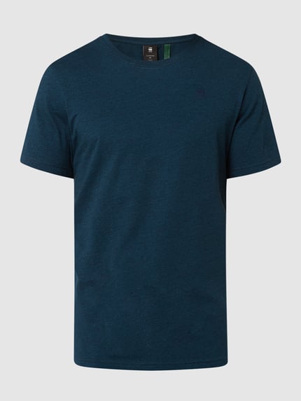 G-Star RAW Regular fit t-shirt van puur katoen Marineblauw gemêleerd - 2