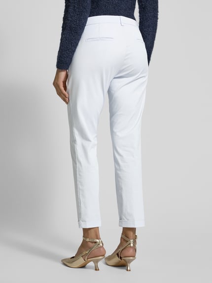 CAMBIO Spodnie o skróconym kroju slim fit model ‘STELLA’ Błękitny 5