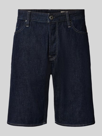 G-Star RAW Regular Fit Jeansshorts aus reiner Baumwolle Modell 'DAKOTA SHORT' Dunkelblau 2