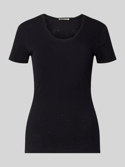 Marc O'Polo Regular Fit T-Shirt aus reiner Baumwolle Marine 2