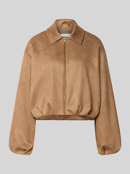 ONLY Regular Fit Blouson mit Umlegekragen Modell 'EVA' Camel 2