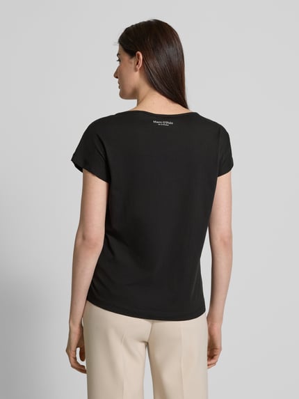 Marc O'Polo Relaxed Fit T-Shirt aus reiner Baumwolle BLACK 5