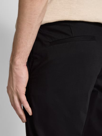 Selected Slim Fit Hose mit Tunnelzug Modell 'LERO' Black 3