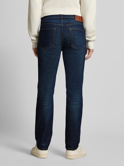 Calvin Klein Jeans Jeansy o kroju slim fit z 5 kieszeniami Ciemnoniebieski 5