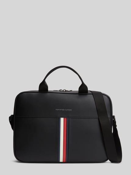 Tommy Hilfiger Laptoptasche mit Logo-Detail BLACK 2