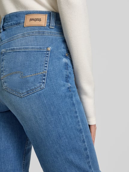 ANGELS Slim Fit jeans in 5-pocketdesign model 'CICI' Blauw - 3