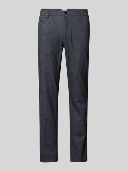 Brax Slim Fit Hose mit Gesäßtaschen Modell 'Fabio' Blau 2