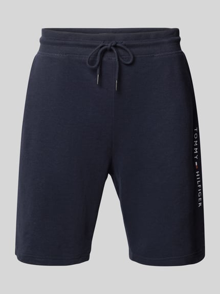 Tommy Hilfiger Regular Fit Bermudas aus Baumwoll-Mix Marine 2