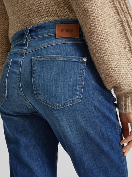ANGELS Jeans in verkorte pasvorm, model 'DARLEEN' Marineblauw - 3