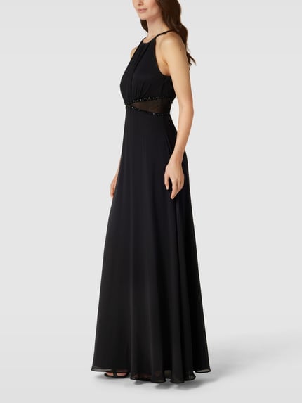 Jake*s Cocktail Abendkleid mit Strasssteinbesatz Black 4