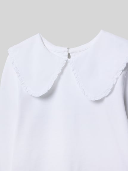 Polo Ralph Lauren Teens Bluzka z długim rękawem z dekoltem okrągłym Biały 2