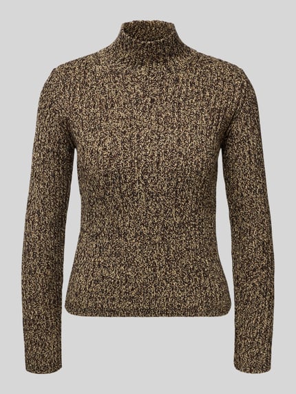 MANGO Turtleneck-Pullover mit Rollkragen Dunkelbraun 2