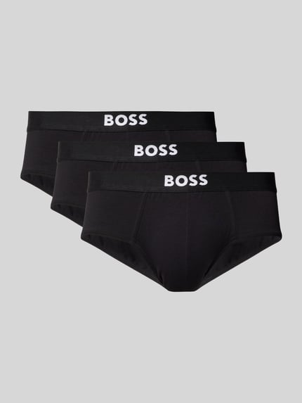 BOSS Figi z elastycznym paskiem z logo w zestawie 3 szt. model ‘ONE’
Czarny 1