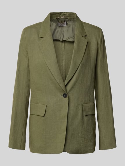 Regular Fit Blazer aus Leinen Modell 'VINCITA' Shop The Look MANNEQUINE