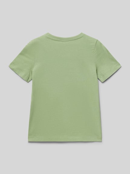 Produktfoto, Regular Fit T-Shirt aus reiner Baumwolle von s.Oliver RED LABEL in Optik: Unifarben, Jersey, Kurzarm, Rückansicht