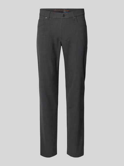 Christian Berg Men Regular Fit Hose mit Eingrifftaschen Black 2