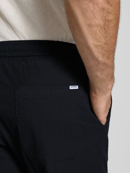 GABBA Shorts mit elastischem Bund Modell 'Tommy' Black 3