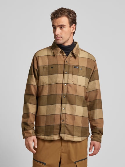 Columbia Regular fit overhemd met borstzakken, model 'Windward' Camel - 4