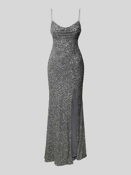Hey Kyla Abendkleid mit Ziersteinbesatz Mint 2