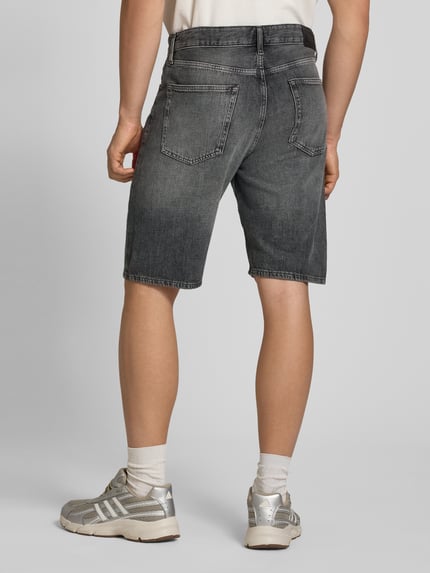 Tommy Jeans Regular Fit Jeansshorts aus reiner Baumwolle Black 5