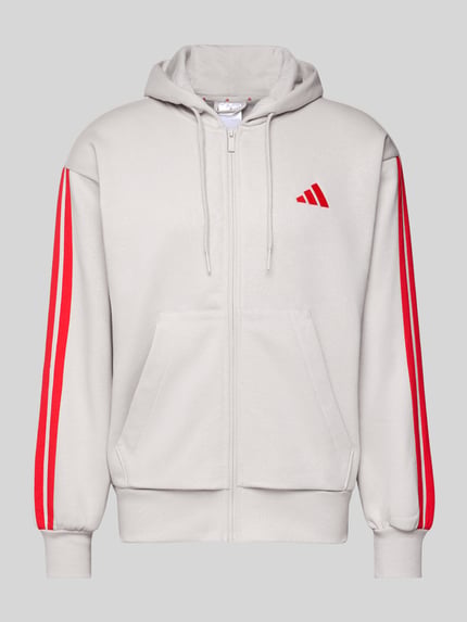 adidas Sportswear Sweatjacke mit Kapuze Beige 2
