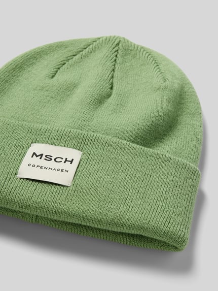 MSCH Copenhagen Beanie van wolmix, model 'Mojo' Lichtgroen - 2
