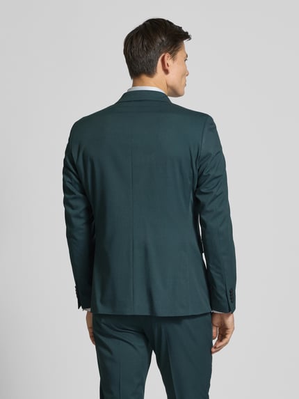s.Oliver BLACK LABEL Slim Fit Sakko mit Reverskragen Dunkelgruen 5