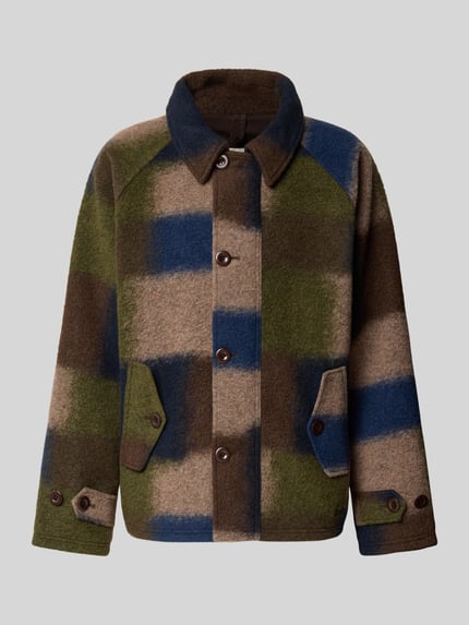 Jacke mit Woll-Anteil Shop The Look MANNEQUINE